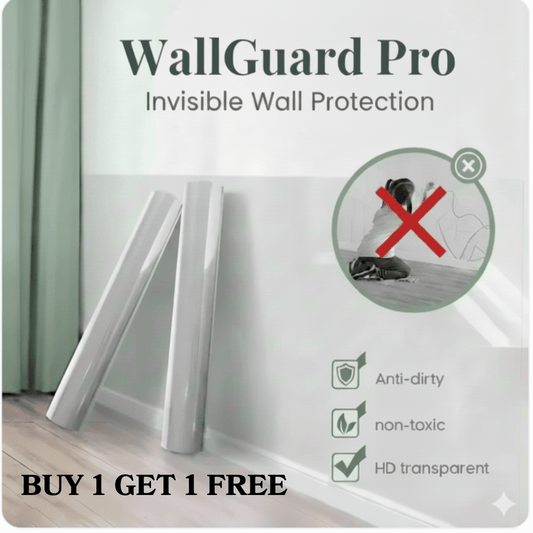 WallGuard Pro Transparent Electrostatic Wall Protection Film